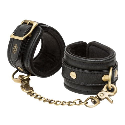 Черные наручники Fifty Shades of Grey Bound to You Faux Leather Wrist Cuffs