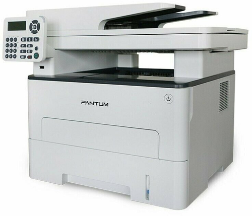МФУ лазерное Pantum M7200FD, лазерное ЧБ, A4, C P S, факс, дуплекс, автоподача, 33 стр мин, 1200 x 1200 dpi, 256Мб RAM, лоток 250 стр, USB, серый корпус