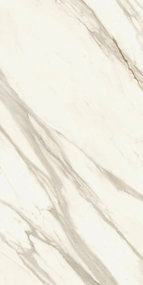 Керамогранит ATLAS CONCORDE MARVEL MERAVIGLIA Calacatta Bernini Velvet 9 mm 75x150 AJHY