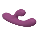 Фиолетовый силиконовый вибратор-кролик Secwell G Spot Vibrating Wand SW3012V