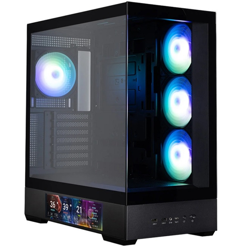 Корпус Midi-Tower Zalman P40 DS ARGB, ATX, черный (P40 DS Black)