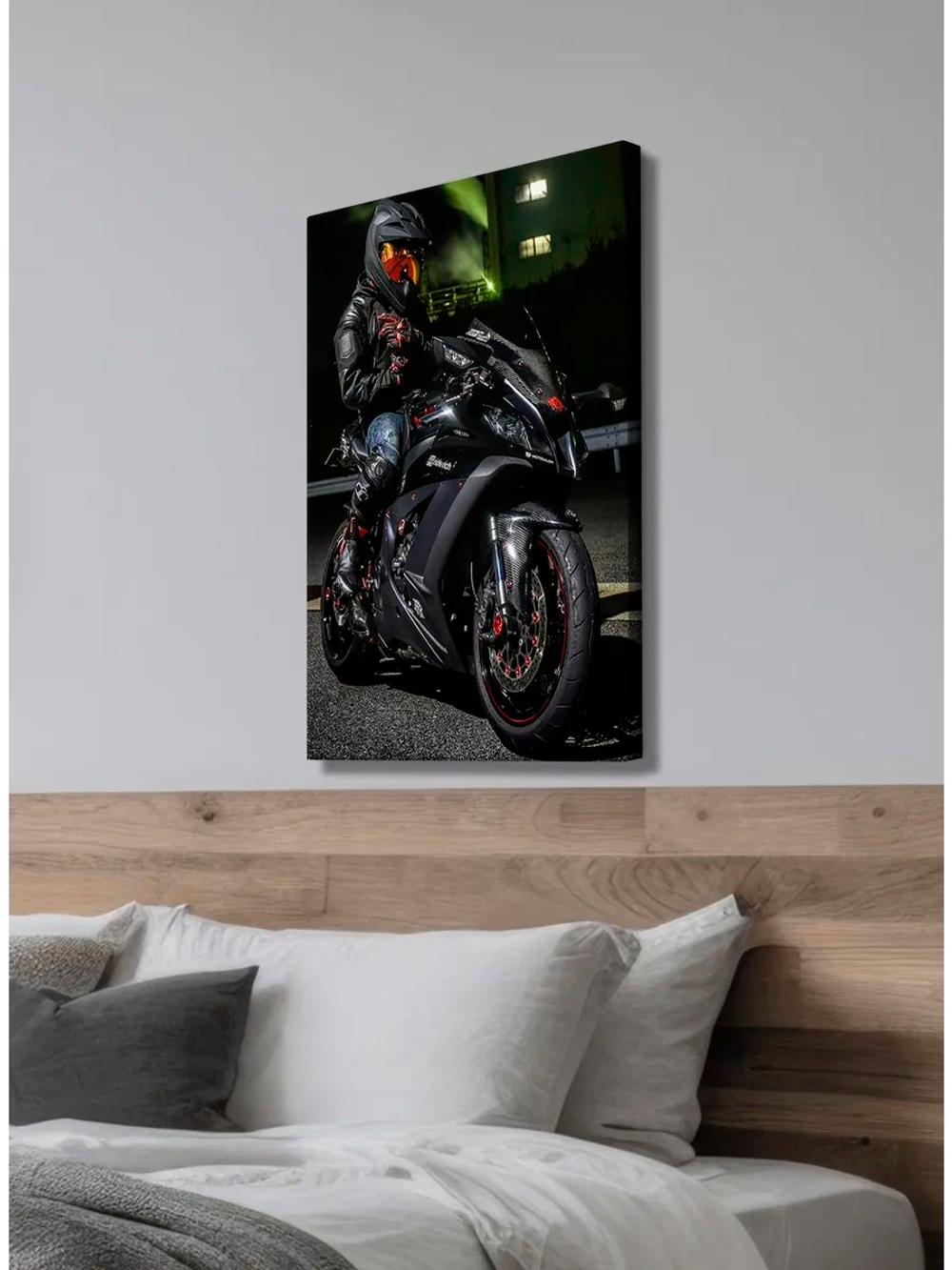 Картина "Ducati", для интерьера 50х70см 1шт.