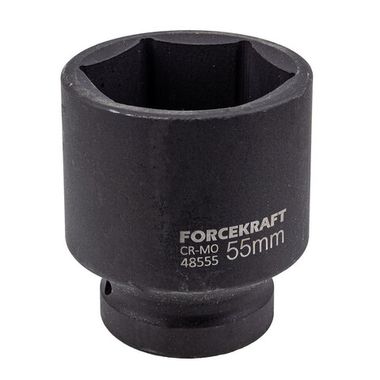 Головка ударная 55мм 1''6гр. FORCEKRAFT FK-48555