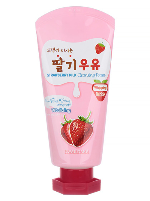 Kwailnara Strawberry Milk Cleansing Foam