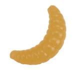 Съедобная силиконовая плавающая приманка Fish H Banan Maggot Cheese Сыр 38 мм цв желтый с блестками флуоресцентный