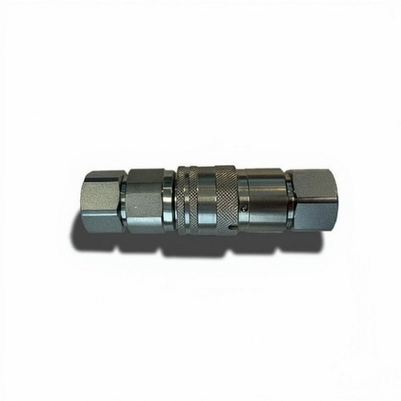 Быстроразъемное соединение БРС 3/8" Flat Face (ниппель + розетка) Китай