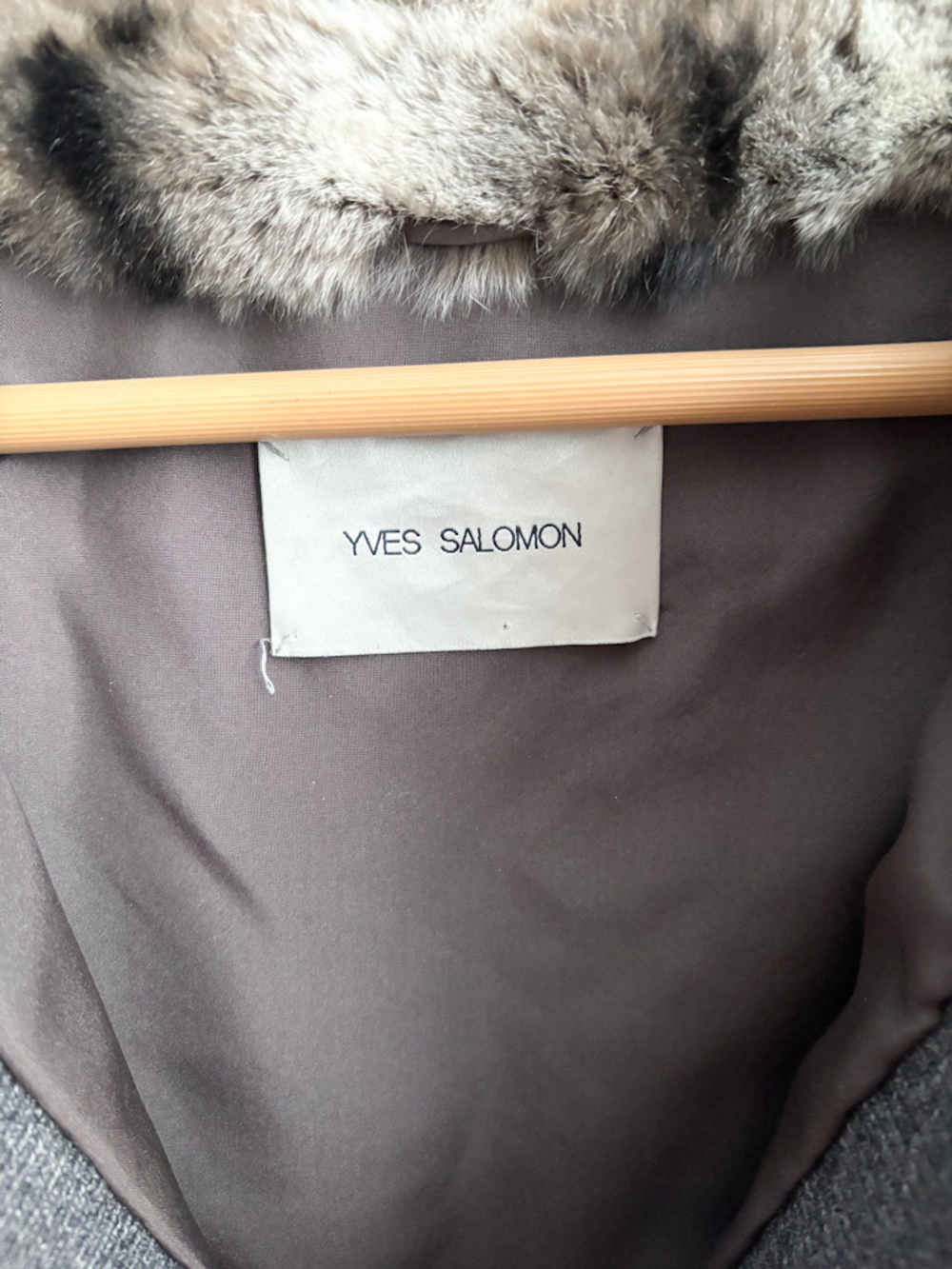 Укороченная шуба Yves Salomon, XS