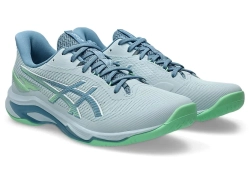 Мужские кроссовки для сквоша/бадминтона Asics Netburner Ballistic FF 4 - cool grey/saba blue