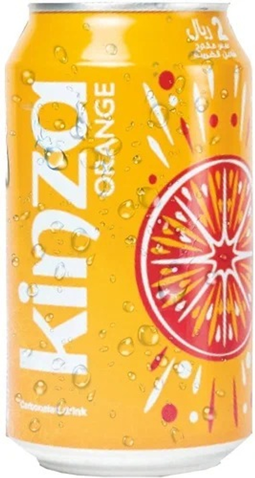 Напиток KINZA Orange 0,36л ж/б