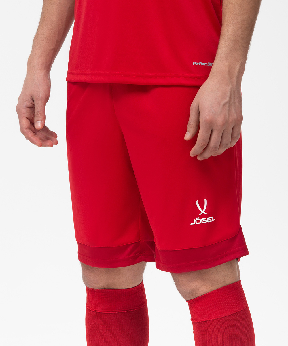 Шорты игровые DIVISION PerFormDRY Union Shorts, красный/темно-красный/белый