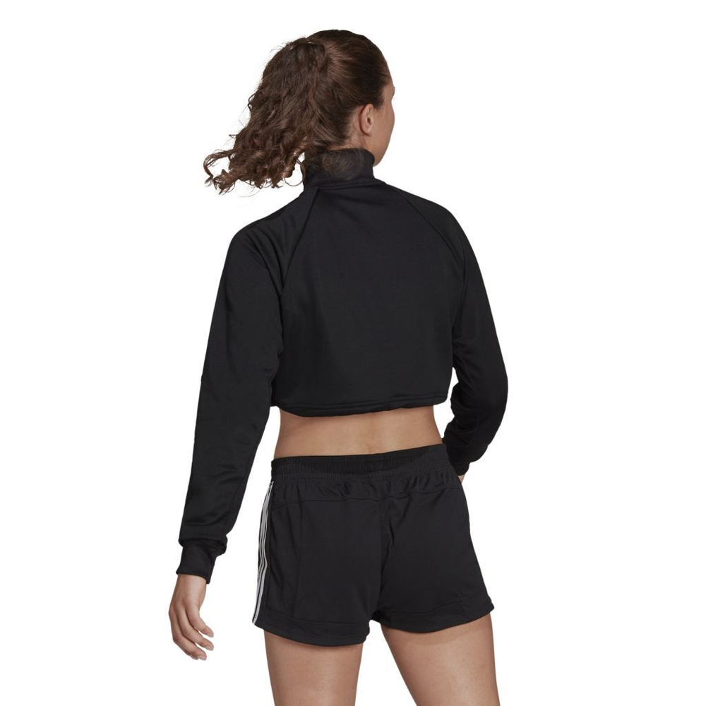 Женская теннисная футболка (dł. Рукава) Adidas Melbourne Match Shrug - черный