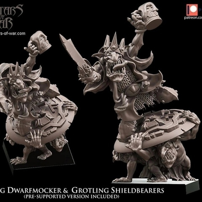 Goblin boss on Shield