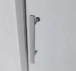 Душевая дверь Veconi Evo 100 CH, 1400x1950, хром, стекло прозрачное