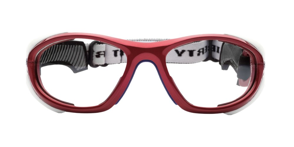 Спортивные очки с диоптриями Rec Specs / Helmet Spex XL / Shiny Crimson White
