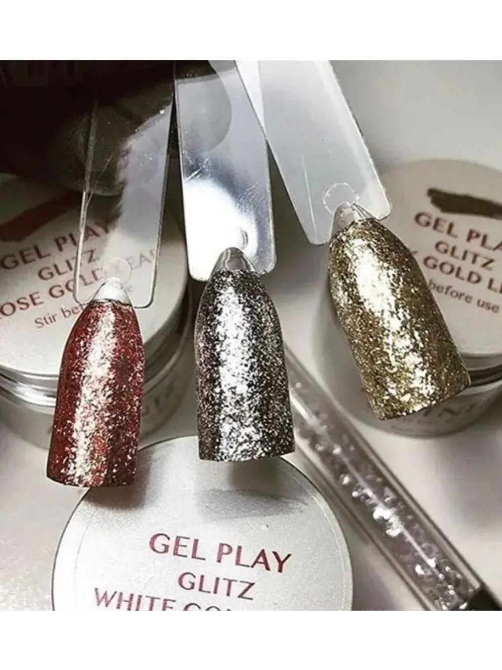 Luxio Гель глиттер Pewter Quartz