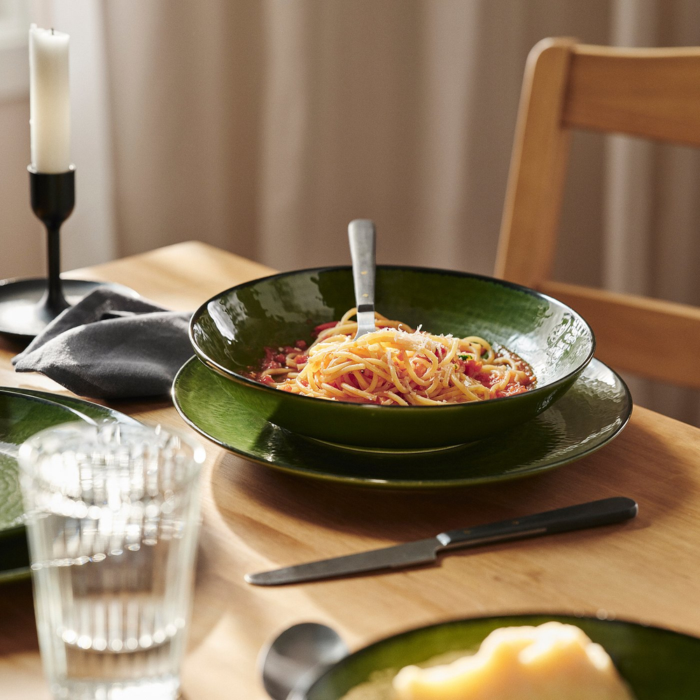IKEA PELARKAKTUS  (ИКЕА ПЕЛАРКАКТУС)  -  Тарелка - зелёный 26 см