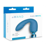 Синяя насадка Flexi 9,2см для вибратора Le Wand Petite LW-044
