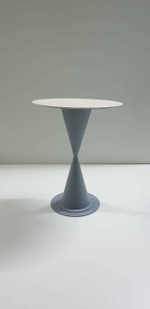 Hourglass table by Delightful