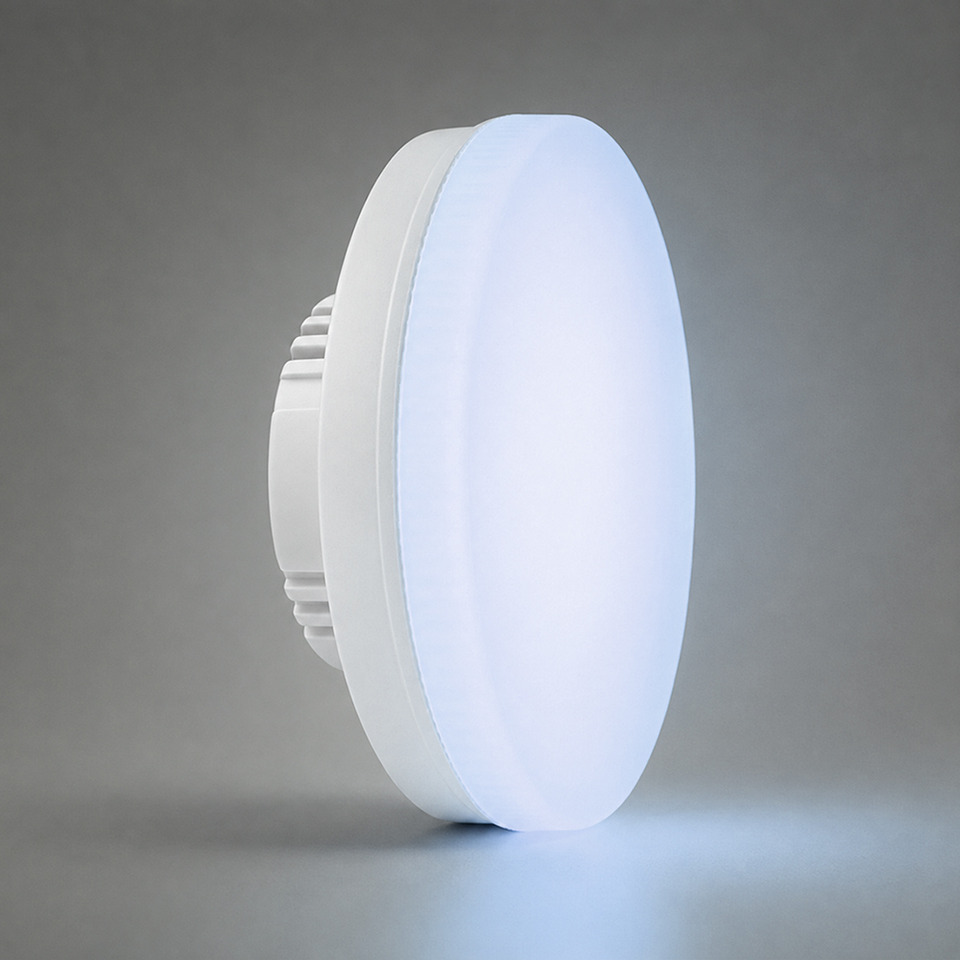 Лампа светодиодная LED 12вт GX53 дневной таблетка LB-453 25868 FERON