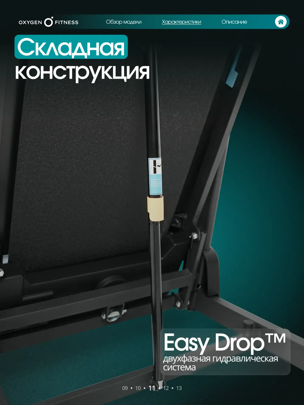 Беговая дорожка OXYGEN FITNESS HASSIUM