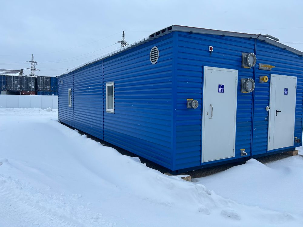 Модульная котельная установка на природном газе с резервом на дизельном топливе общей мощностью 8000 кВт (8 МВт) АМКУ-8000 Г/Д