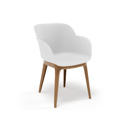 Кресло пластиковое SHELL-WP Armchair