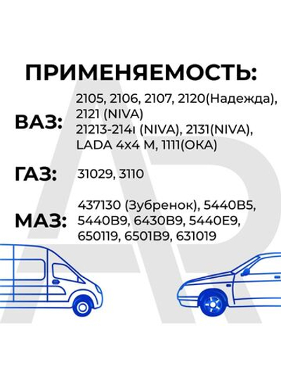 Прокладка крана отопителя для а/м ВАЗ-2101 (Лада Жигули), МАЗ, ГАЗ, 1шт., полиуретан синий