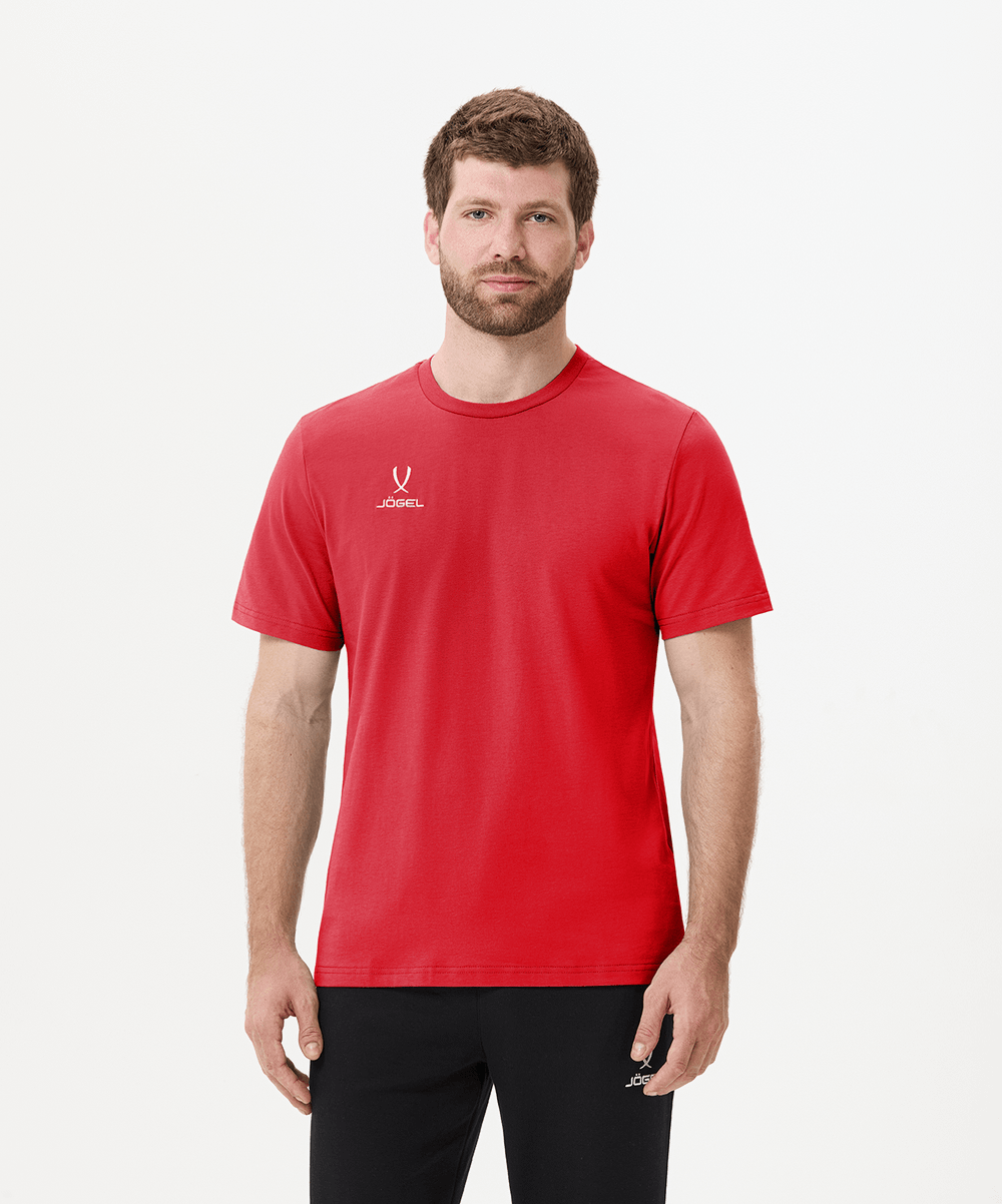 Футболка ESSENTIAL Cotton Tee, красный