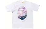 A Bathing Ape Sakura Photo Ape Head Tee белый
