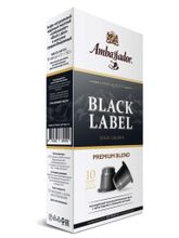 Кофе в капсулах Ambassador Black Label, 10 шт