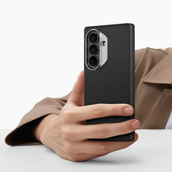 Чехол с черной искусственной кожей и MagSafe для Samsung Galaxy Z Fold 8 Ultra, серия Vyne Series Case от Dux Ducis