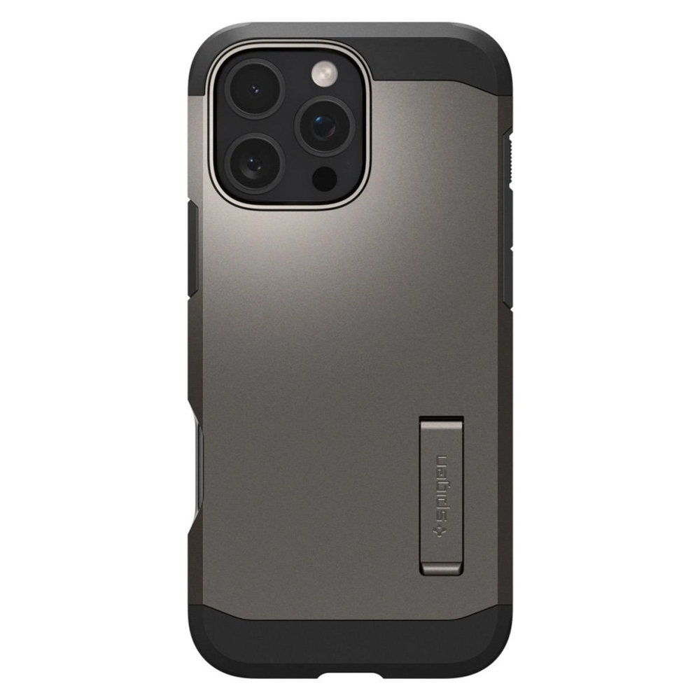 Накладка для i-Phone 16 Pro 6.3" Spigen Tough Armor MagSafe (ACS08145) серый