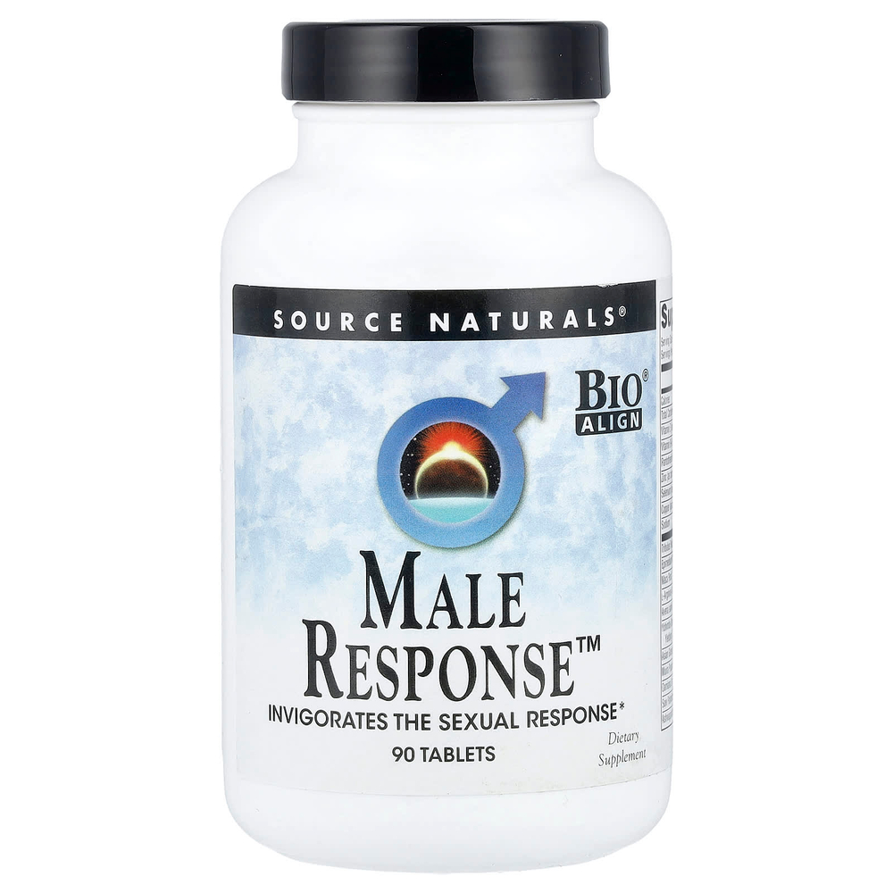 Source Naturals, Male Response ™, 90 таблеток