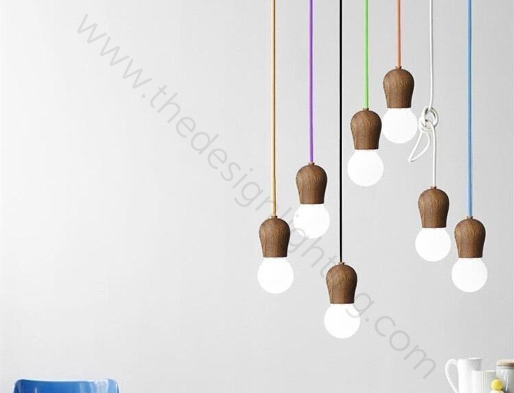 Pendant design lamp Ash  (Black)