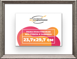 Рама 23,7x29,7 для картин и фотографий