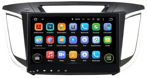 Магнитола для Hyundai Creta 2016-2021 - Kuberg KD-1080-P6 на Android 10