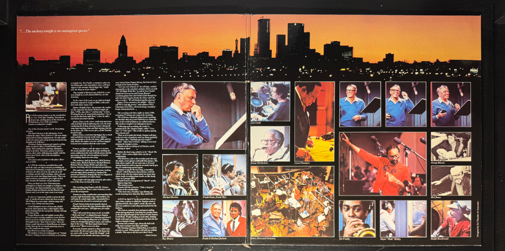 Frank Sinatra With Quincy Jones And Orchestra - L.A. Is My Lady (Германия 1984г.)