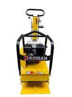 Виброплита реверсивная KOMAN MS160-4 бензиновая - [149 кг / 30 кН / Honda GX160]