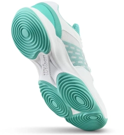 Женские кросовки для Padel Wilson Hurakn Pro V2 - white/white/turquoise