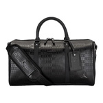 Jordan Artificial Leather Sports Bag, Crossbody Bag, Handbag, Basketball Bag, Travel Bag Unisex Black