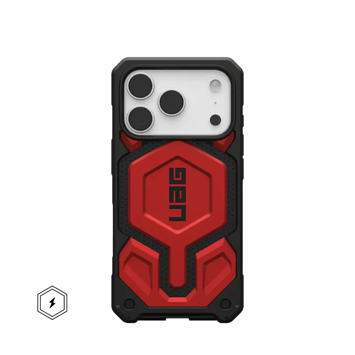 UAG Monarch Pro with MagSafe Series Case for Apple iPhone 17 Pro Crimson (Красный)