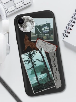 Чехол на iPhone Xr с принтом