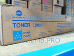 Тонер TN-227C Konica Minolta оригинальный синий ACVH450