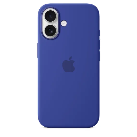 Чехол Silicone Case MagSafe для iPhone 16 Ультрамарин