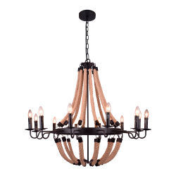 Люстра подвесная Arte Lamp Marsiglia A8956LM-12BK