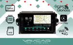 Магнитола для Toyota Fortuner 2015-2022 - Vaycar VA77-0589 на Android 13, Быстрая, 4G SIM-слот
