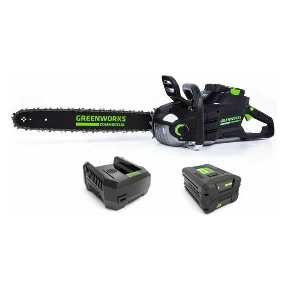 Аккумуляторная цепная пила Greenworks GC82CS25