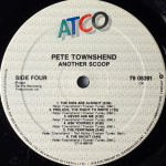 Pete Townshend ‎– Another Scoop 2LP (Канада 1987г.)
