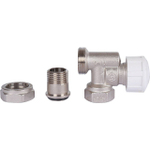 Клапан термостатический осевой STOUT - 1/2" x 1/2" (ВР/НР-американка, PN10, Tmax 110°C)