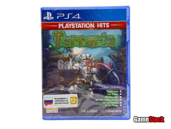 PS4 Terraria (Новый, Русские субтитры, CUSA-00737)